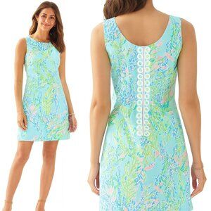 LILLY PULITZER Cathy Shift Dress in Sky Blue Heaven SZ 0